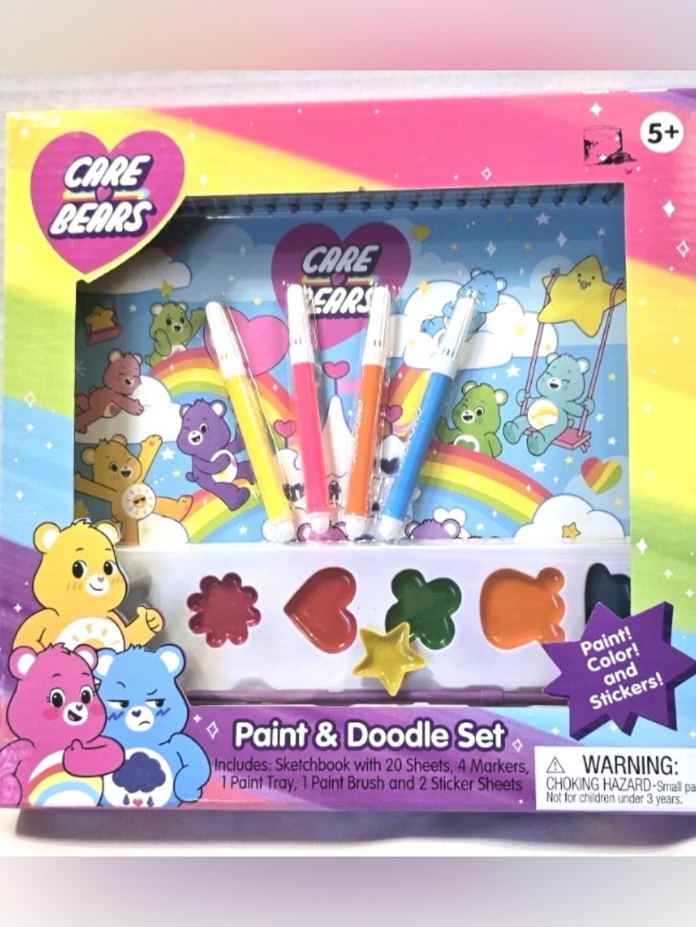 Care Bears Paint & Doodle Set - Multicolor